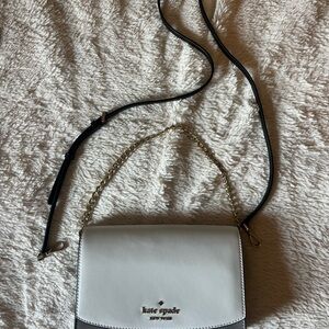 Grey and White Kate Spade Crossbody bag!!
